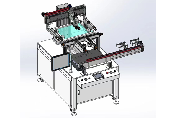 CCD高精密平面丝印机